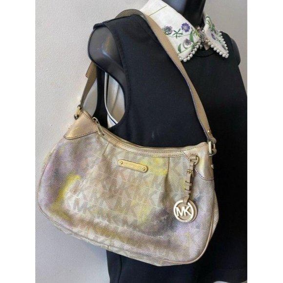 michael kors customized tan tote - Picture 5 of 8